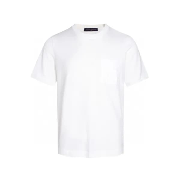 루이비통 남성 라운드 반팔 티셔츠 - Louis vuitton Mens Round Tshi… - 1