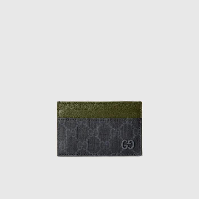구찌 바이컬러 GG 카드 케이스 - Gucci Bicolor GG Card Case - g… - 1