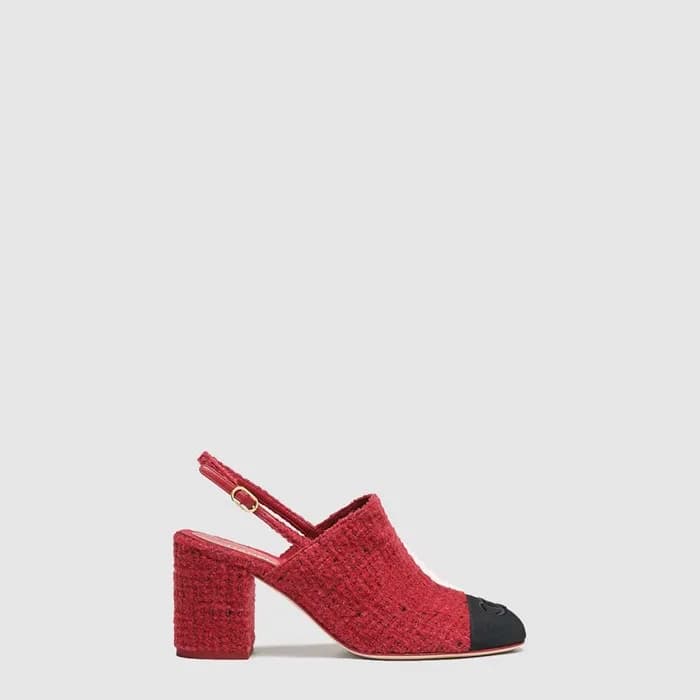 샤넬 여성 하이힐 슬링백 - Chanel Womens Slingback - chs8575x - 1