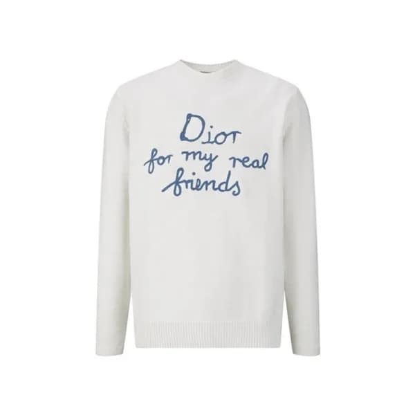 디올 남성 라운드 스웨터 - Dior Mens Round Sweater - dic8938x - 1