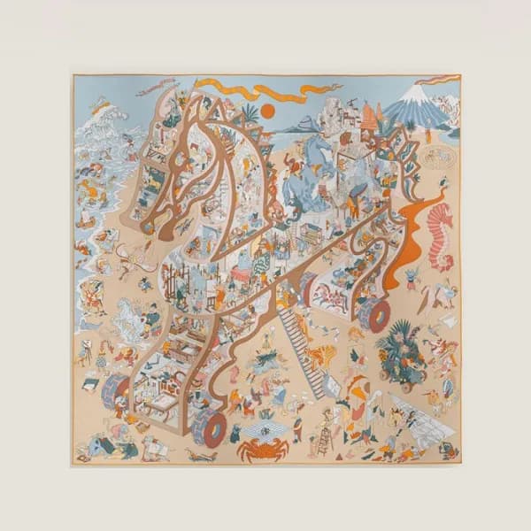 에르메스 여성 스퀘어 스카프 - Hermes Womens Square Scarf - acc… - 1