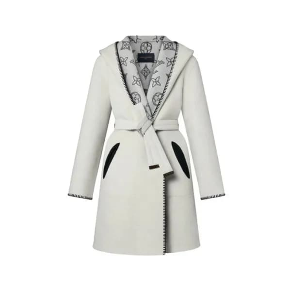 루이비통 여성 양면 코트 - Louis vuitton Womens Reversible Co… - 1