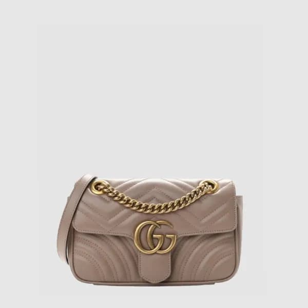 구찌 여성 GG 마몽 마틀라세 미니 숄더백 - Gucci Womens GG Marmont … - 1