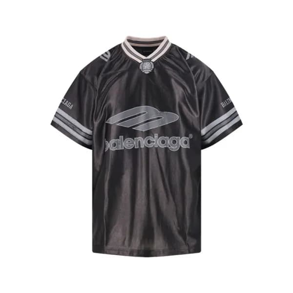발렌시아가 남성 라운드 반팔 티셔츠 - Balenciaga Mens Round Tshirt… - 1