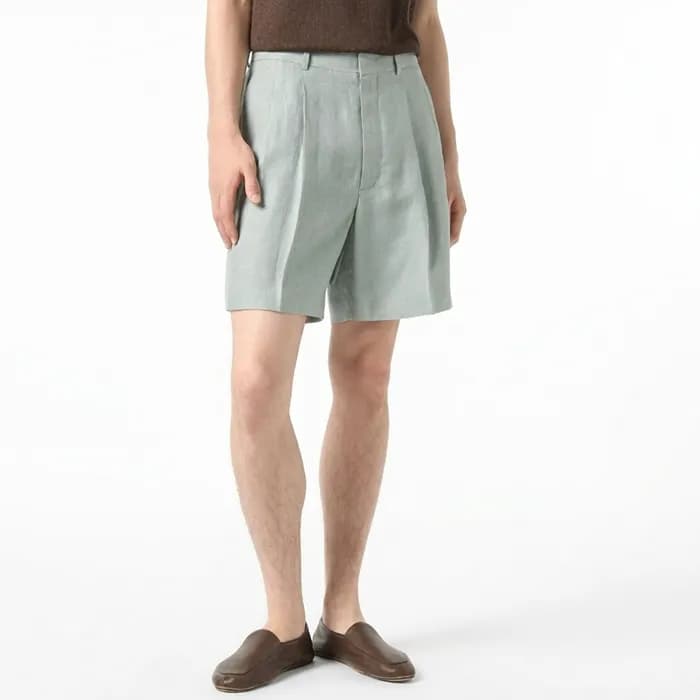 로로피아나 남성 베이직 쇼츠 - Loro Piana Mens Shorts - lpc1474… - 1