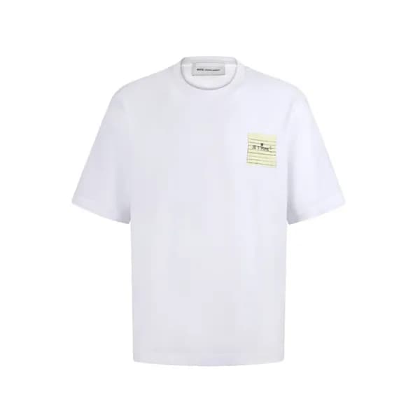 아미 남성 오버사이즈 티셔츠 - Ami Mens Oversized Tshirt - amc1… - 1