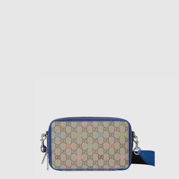 구찌 남성 GG 멀티컬러 스몰 백 - Gucci Mens GG Multicolor Smal… - 1