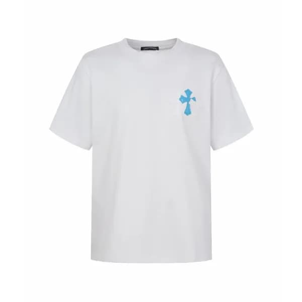 크롬하츠 남성 라운드 반팔티 - Chrom Hearts Mens Round Tshirt -… - 1