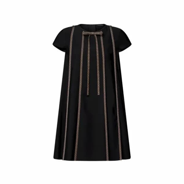 루이비통 여성 모노그램 액센트 트라페즈 드레스 - Louis vuitton Womens Monogram Accent Trapezoid Dress - lvc16387x