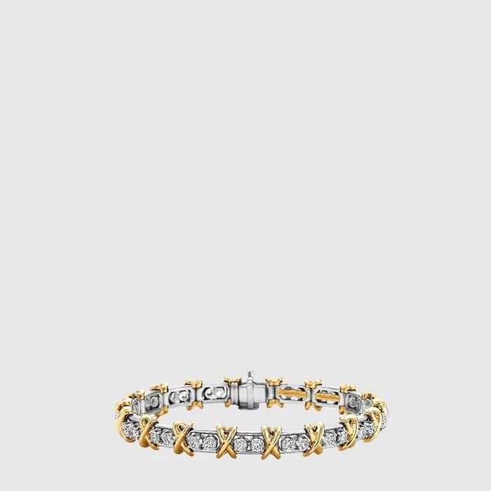 티파니 여성 슐럼버제 서티식스 스톤 팔찌 - Tiffany & Co Womens Schlumberger Thirty-Six Stone Bracelet - acc9020x - 1