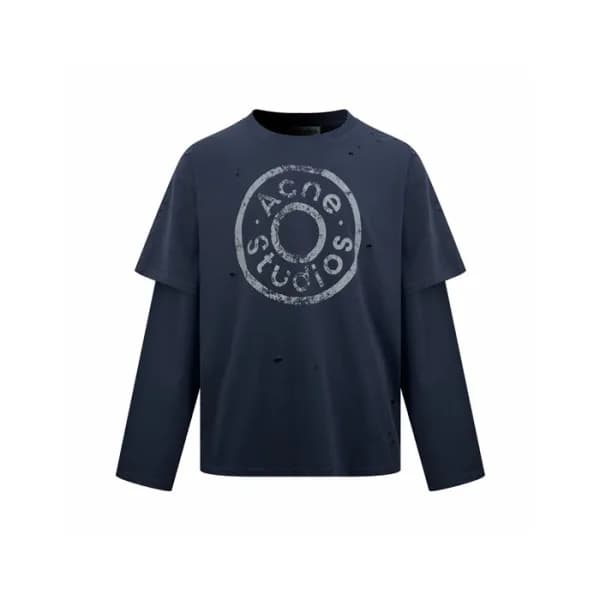 아크네 여성 라운드 긴팔티 - Acne Womens Round Tshirt - anc17648x - 1