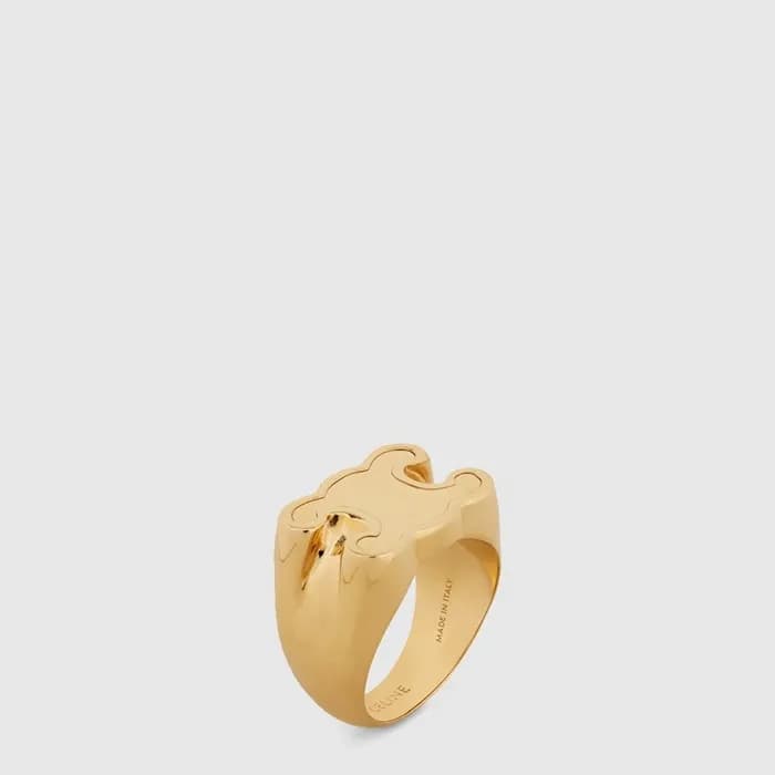 셀린느 여성 트리옹프 링 - Celine Womens Triomphe Ring - acc10590x - 1