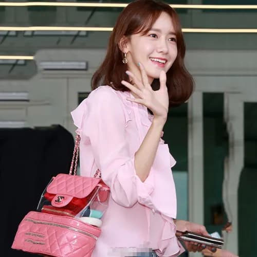 Chanel Women PVC Back Pack,21.5CM - 샤넬 여성용 PVC 백팩,… - 1