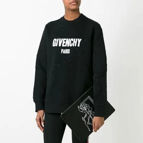 Givenchy Leather Bambi Clutch Bag,30.5cm - 지방시 레더 … - 1
