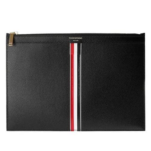 Thom Browne Leather Clutch Bag ,30/33cm - 톰브라운 레더 … - 1
