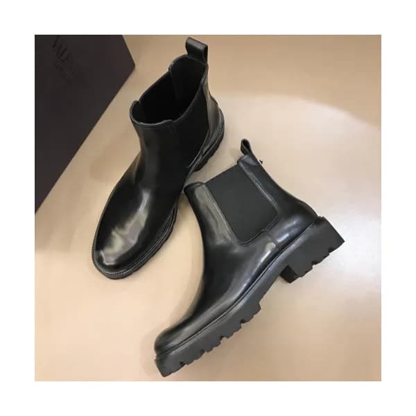 Valentino 2018 Mens Leather Ankle Boots - 발렌티노 남성… - 1