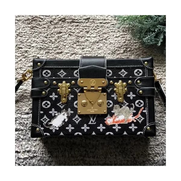 Louis Vuitton Monogram Petite Malle Shoulder Bag,2… - 1