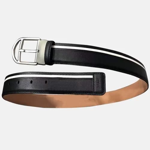 [매장판] Bally 2019 Mens Both-sides Leather Bellt - 발… - 1