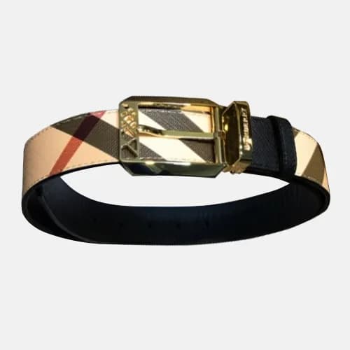 Burberry 2018 London Signature Mens Reversible Lea… - 1