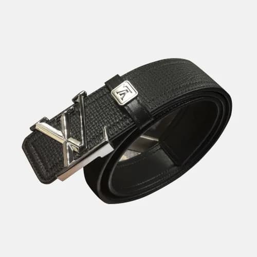 Louis vuitton 2019 Mens Box Logo Buckle Leather Be… - 1