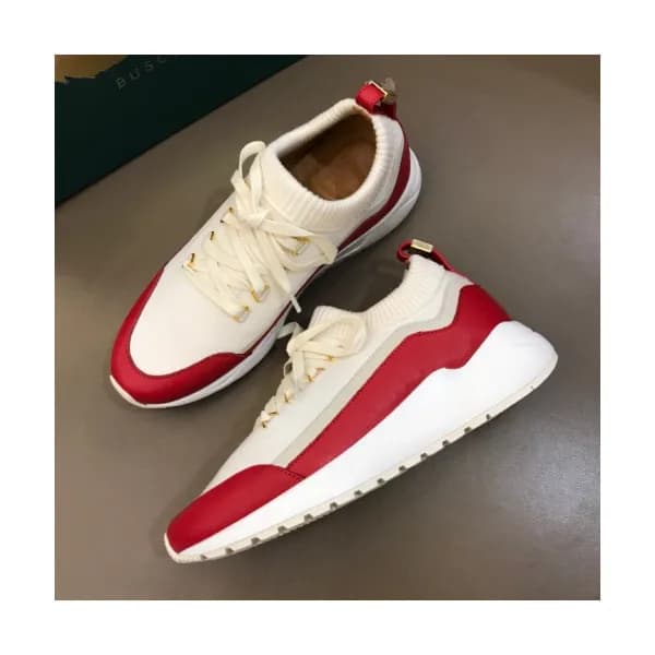 Buscemi 2019 Mens Business Casual Leather Sneakers… - 1