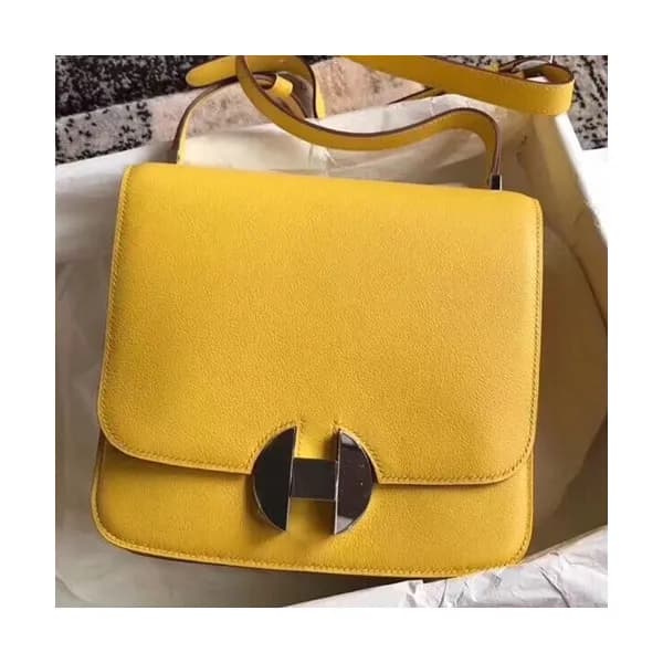 Hermes 2002 Ever Color Leather Shoulder Bag ,20cm … - 1