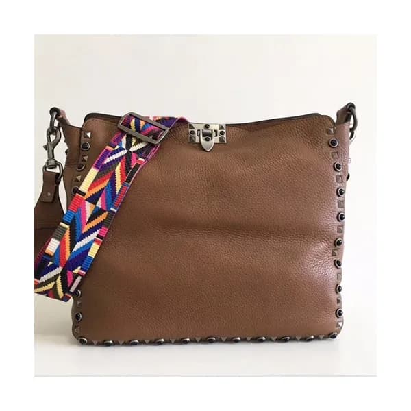 [파격특가! 득템~]Valentino 2019 Leather Rockstud Shoudle… - 1