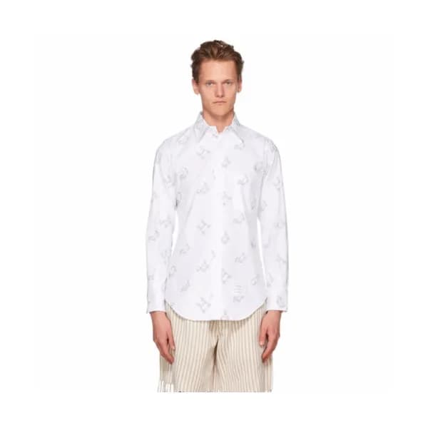 Thom Browne 2019 Mens Slim Fit Cotton Tshirt - 톰브라… - 1
