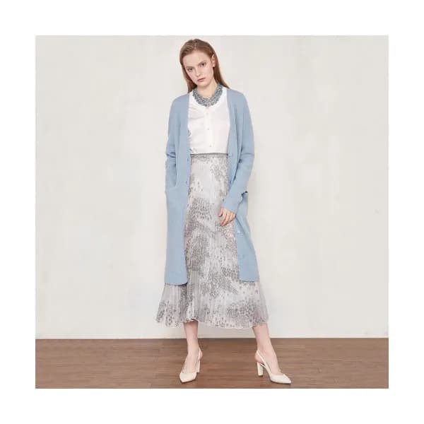 Valentino Ladies Star Long Skirt - 발렌티노 여성 스타 롱스커트… - 1