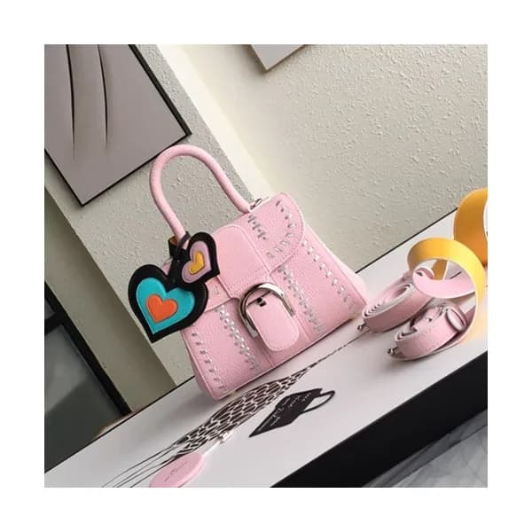 Delvaux 2019 Leather Tote Shoulder Bag,20CM - 델보 2… - 1