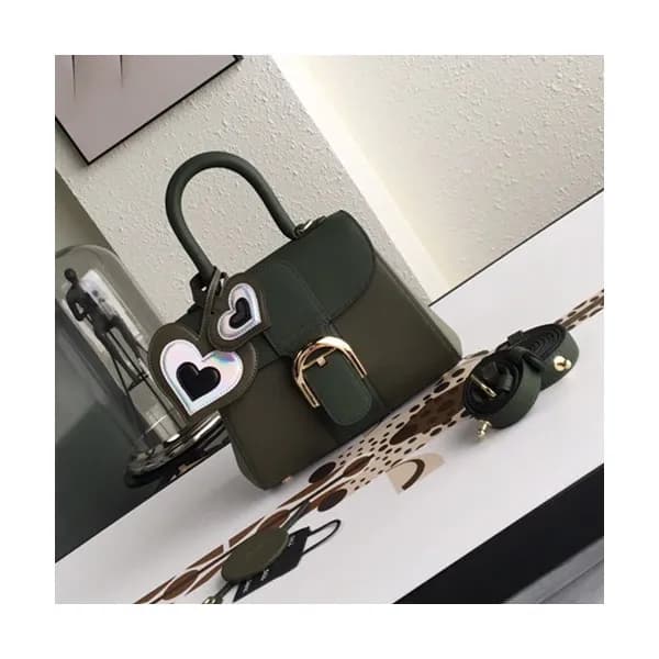 Delvaux 2019 Leather Tote Shoulder Bag,20CM - 델보 2… - 1
