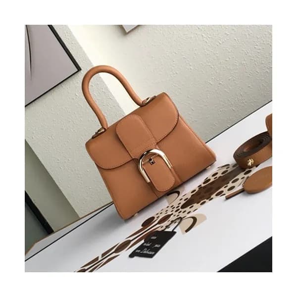 Delvaux 2019 Leather Tote Shoulder Bag,20CM - 델보 2… - 1
