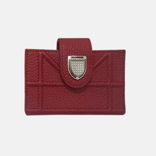 Dior 2019 Ladies Leather Card Purse,11cm - 디올 2019… - 1