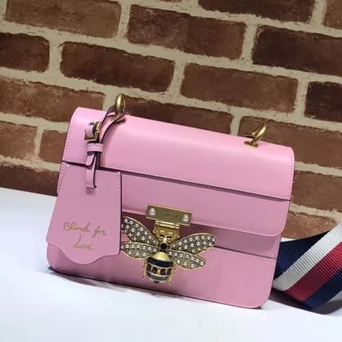 Gucci Queen Margaret Leather Shoulder Bag,25CM - 구… - 1