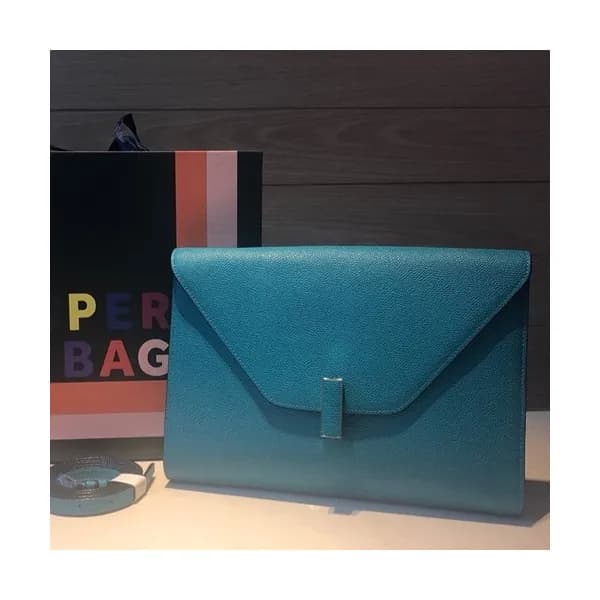 Valextra 2019 Epsom Leather Shoulder Bag,28CM - 발렉… - 1
