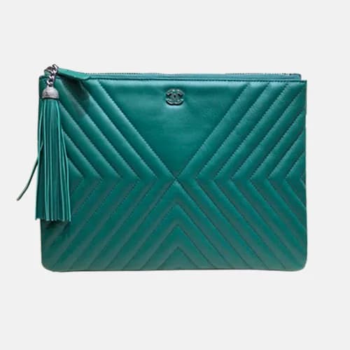 Chanel 2019 Leather Women Clutch Bag ,28CM - 샤넬 20… - 1
