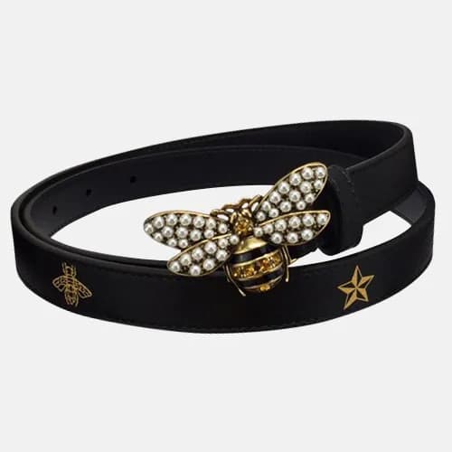 Gucci 2019 Ladies Leather Belt - 구찌 2019 여성용 레더 벨트… - 1