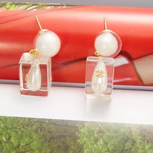 Chanel Pearl earring - 샤넬 진주 이어링 cha0024.컬러(화이트… - 1