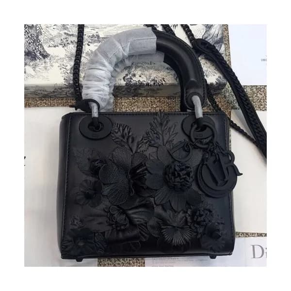 Dior 2019 Lady Dior Mini Tote Shoulder Bag,17CM -… - 1