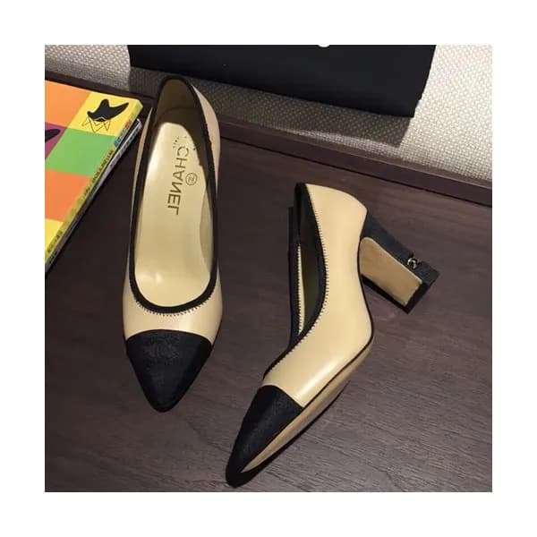 Chanel 2019 Ladies Leather Pumps High Heel - 샤넬 20… - 1