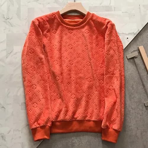LouisVuitton 2019 Mm/Wm Logo Wolf Cotton Hood Tee … - 1