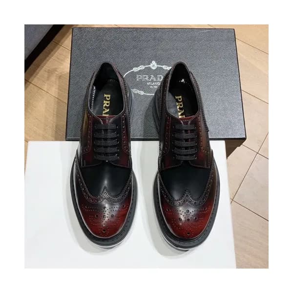 [매장판]Prada 2019 Mens Leather Loafer - 프라다 2019 남성용… - 1
