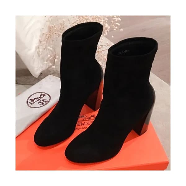 Hermes 2019 Ladies High Heel Ankle Boots - 에르메스 2… - 1