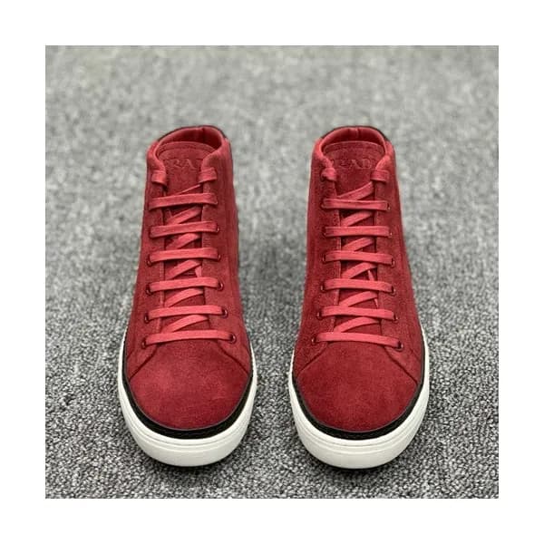 Prada 2019 Mens Suede Sneakers - 프라다 2019 남성용 스웨이드… - 1