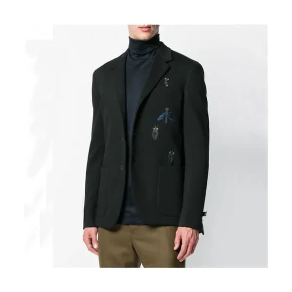 Fendi 2019 Mens Logo Cashmere Suit Jacket - 펜디 201… - 1