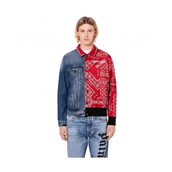 Palm Angels 2019 Mens Logo Denim Jacket - 팜 엔젤스 20… - 1