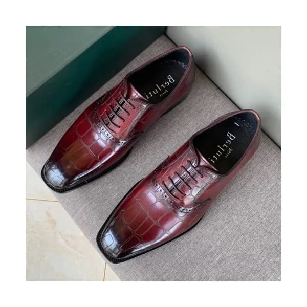 Berluti 2019 Mens Leather Oxford Shoes - 벨루티 2019… - 1