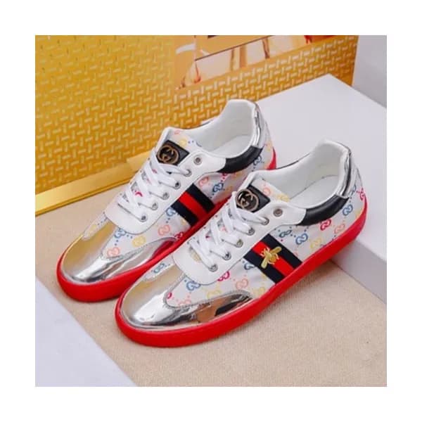 Gucci 2019 Mens Leather Sneakers - 구찌 2019 남성용 레더 … - 1