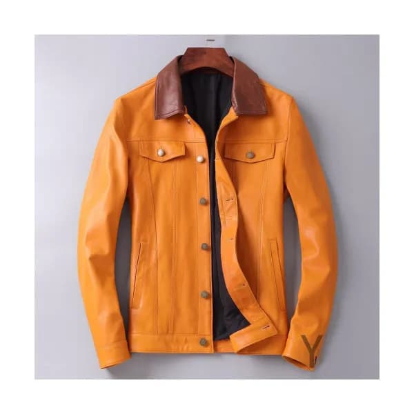 Louis vuitton 2019 Mens Logo Casual Sheep-skin Jac… - 1