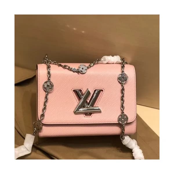 Louis Vuitton 2019 Leather Twist Shouder Bag,23cm … - 1